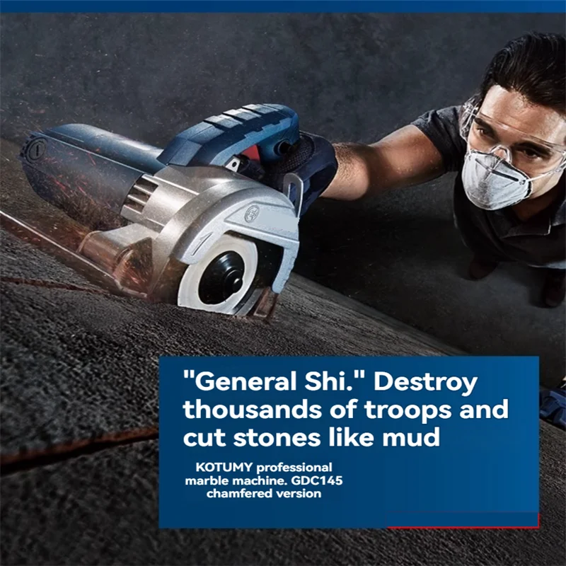 

Пила для мрамора GDC 140 долбежный станок, станок для алмазной резки плитки, высокая мощность, 1400 Вт, многофункциональная портативная пила, электрическая