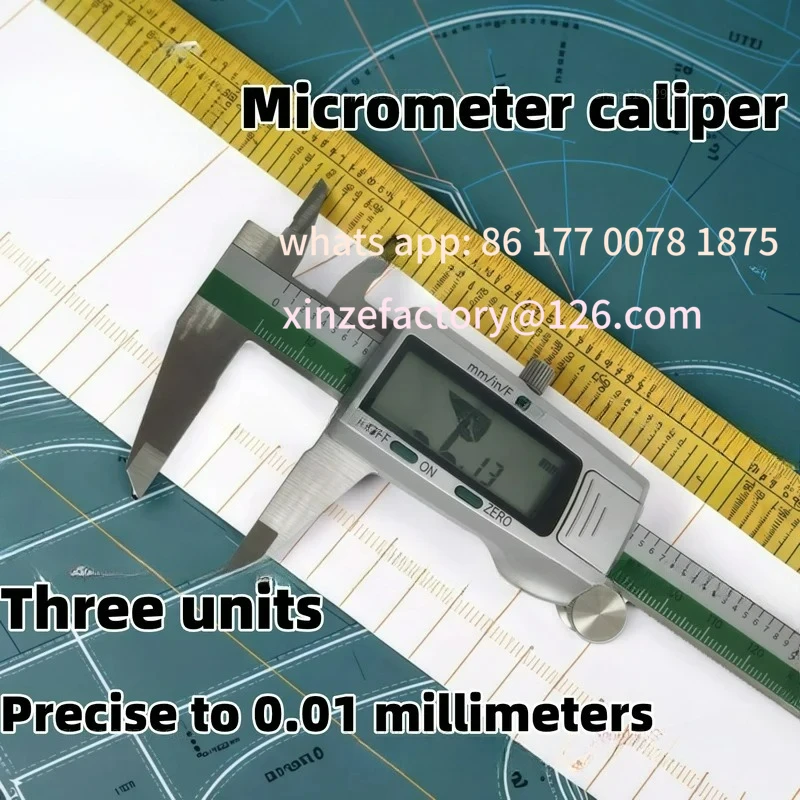

Настраиваемый цифровой штангенциркуль из нержавеющей стали 150 мм, высокая точность, толщиномер 0,01 мм, дюймовый штангенциркуль для точных условий эксплуатации