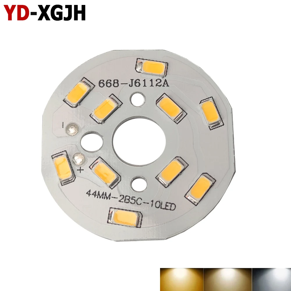 

LED PCB Light Board with SMD5730 Chips Aluminum Lamp Plate For DIY Light Bulb Ceiling Light Source Round Lamp Plate accessorie