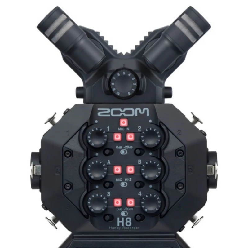 كبسولة ميكروفون أصلية من Zoom XAH-8 لـ ZOOM H8، H5، H6 تعزز صورة ستيريو للتسجيلات