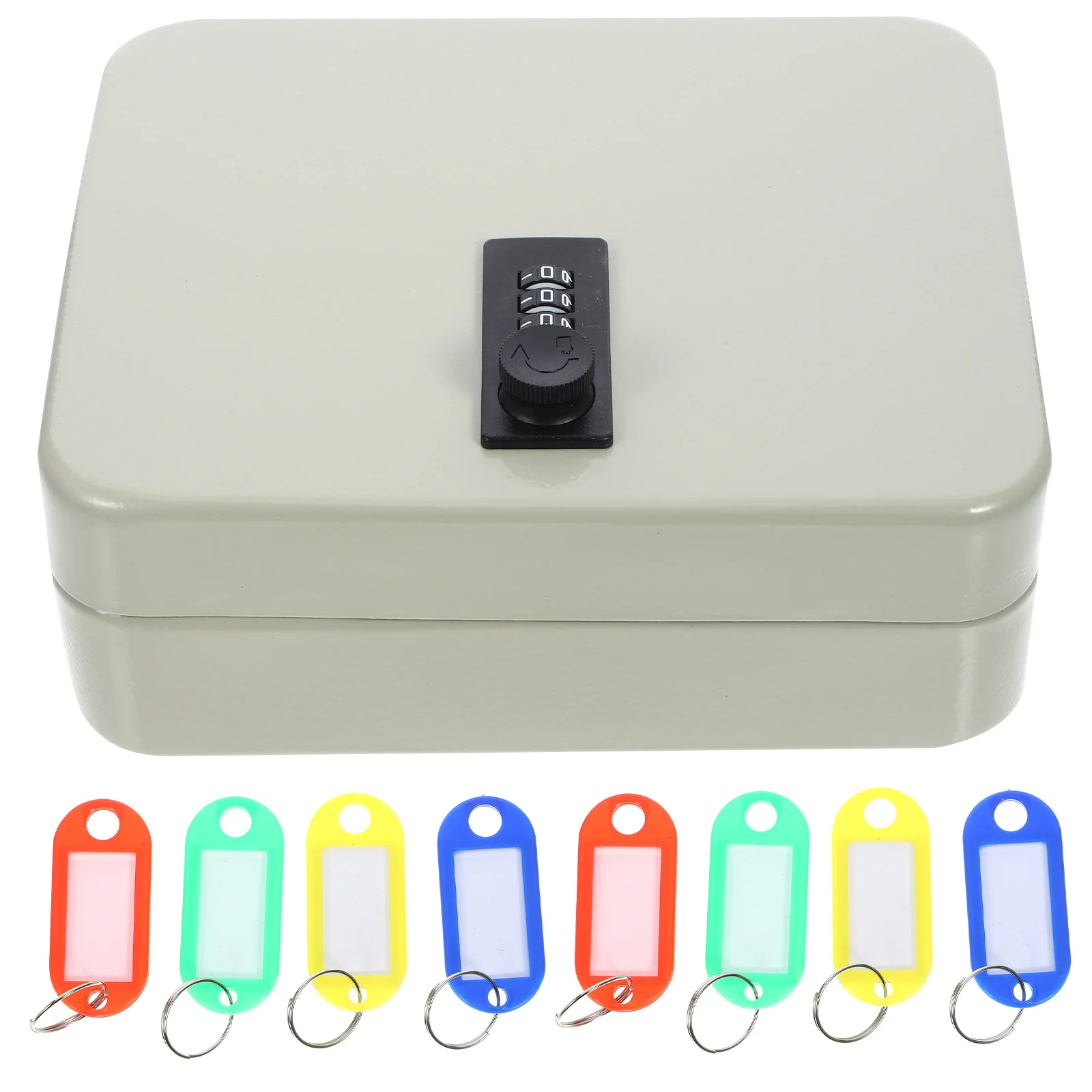 1Set المهنية مفتاح المنظم الحائط خزانة الأمن صندوق حديد خزانة المفاتيح الحائط #1