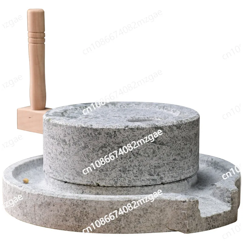 

Stone small grinding disc Non-electric stone retro Household small Handmade soy milk