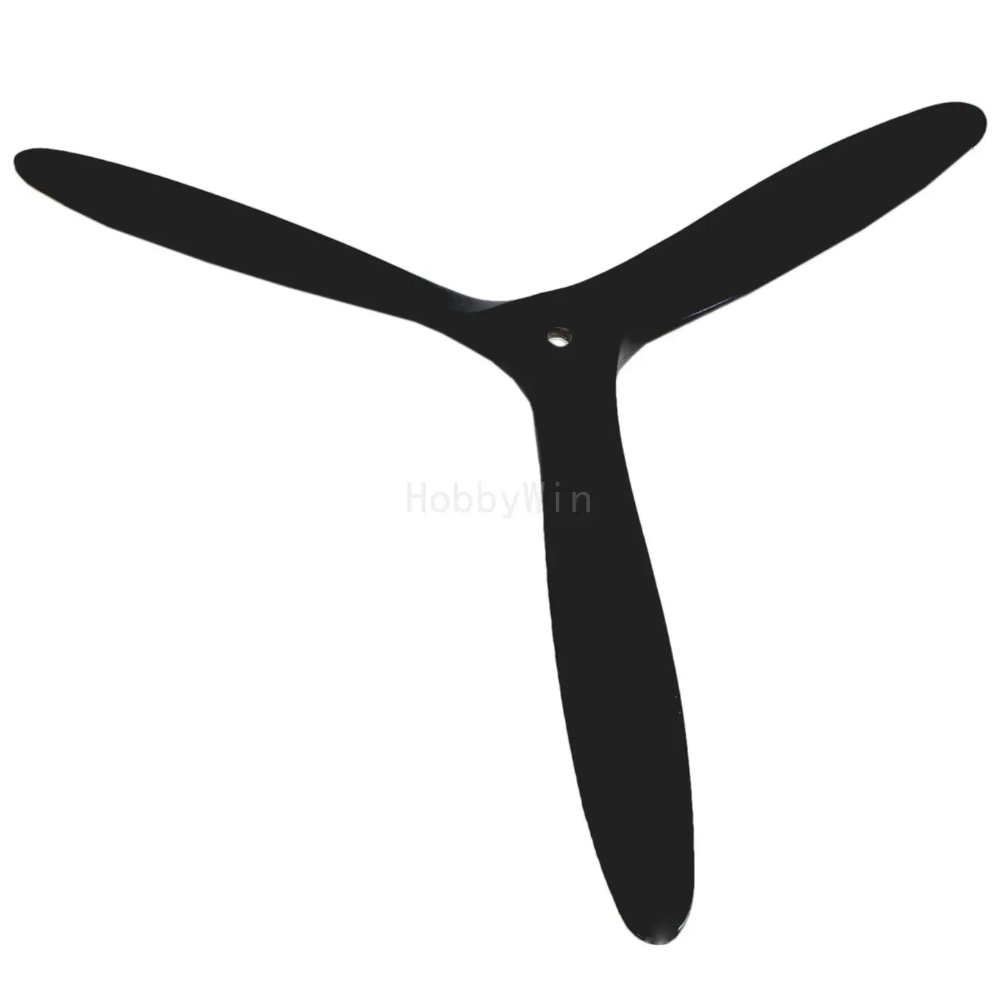 Hélice à bois à 3 pales 20 pouces 20x6 20x8 20x10 20x12, extracteur de puissance de moteur noir pour avion RC Warbird Sporter Trainer