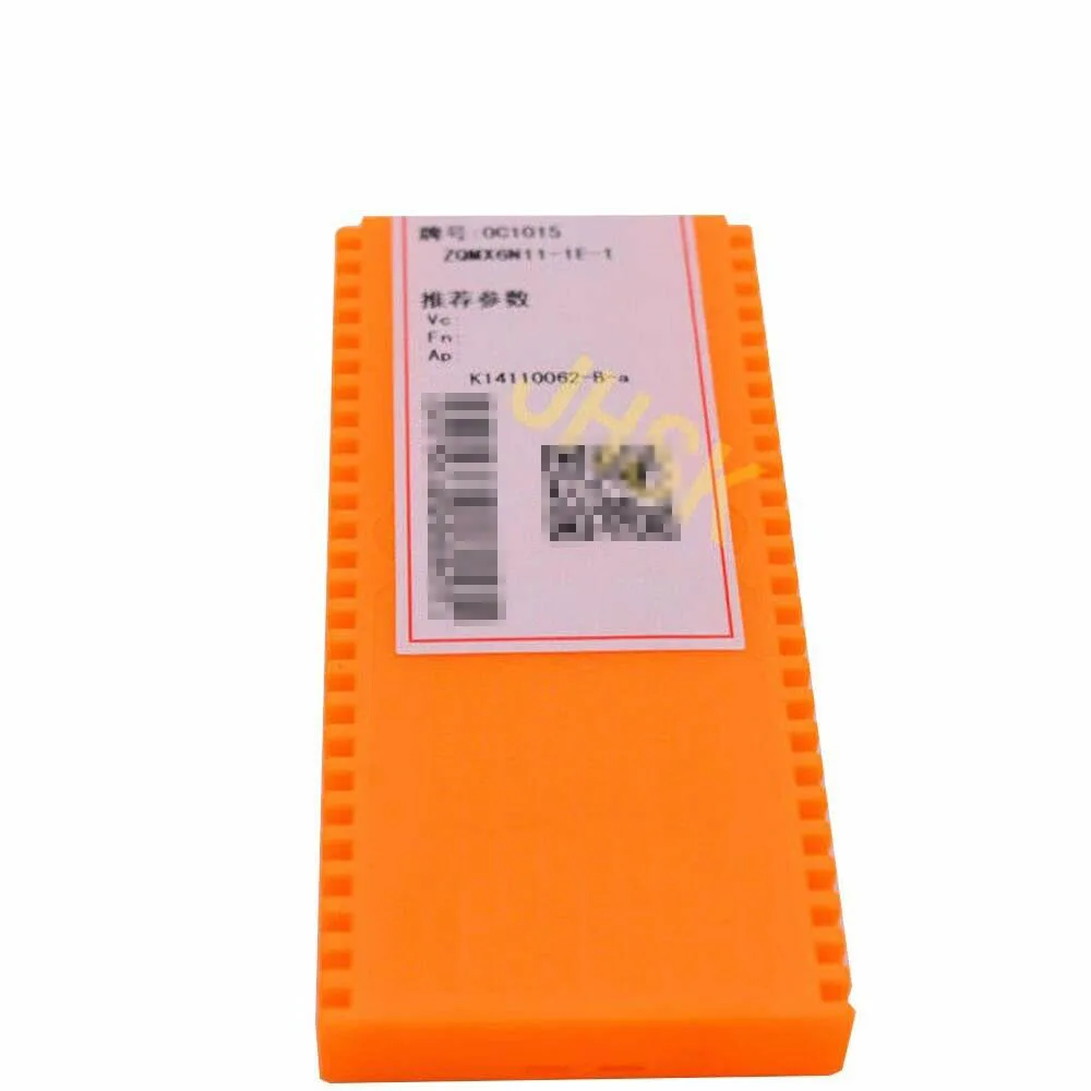 10Pc ซีเอ็นซีคาร์ไบด์ ZQMX6N11-1E (SP600) GTN-6ร่องใบมีดตัด6มม.กว้าง