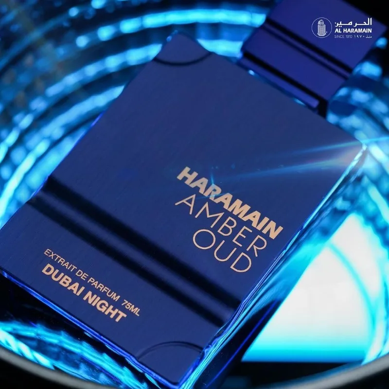 Al Haramain Oud Dubai Night Eau de Parfum Homme Spray 60ml عطور عربية أصلية عطر فرمون نبيل يدوم طويلاً مكياج كولونيا
