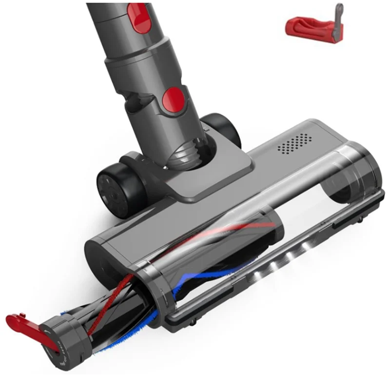 A50Q-Quick-Release Turbine Brush Head For Dyson V7 V8 V10 V11 V15 Vacuum Cleaner Attachment With LED Light Floor Brush Head