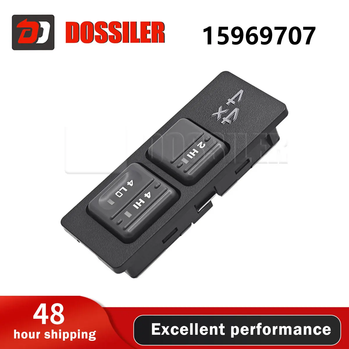 

15969707 Dossiler For Chevrolet Silverado Blazer Tahoe GMC Sierra Yukon 1996-1999 4WD Wheel Drive 9Pins 19168766 Switch Button