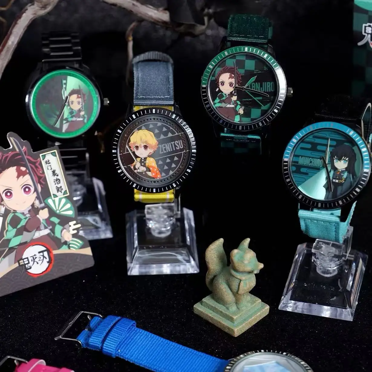 

Anime Watch Demon Slayer Fashion Electronic Watch Cartoon Kamado Nezuko Cosplay Toys Student Holiday Gift
