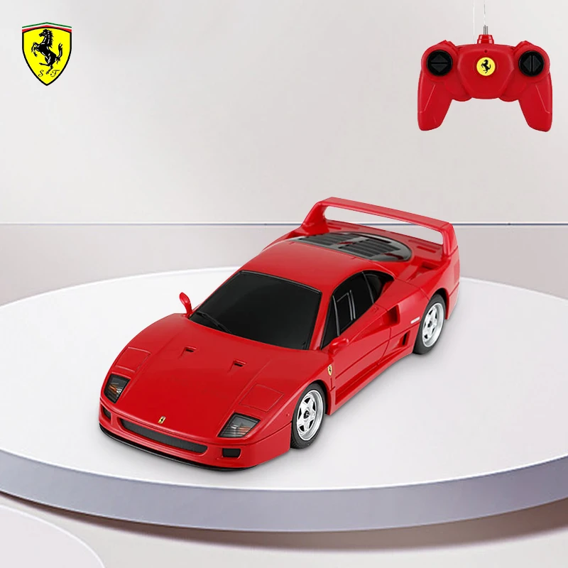 1/24 Simulate RC Ferrari F40 Racing Sports Car Model 458 LaFararri Collection Car Remote Control Toys Rastar Children Kids Gift