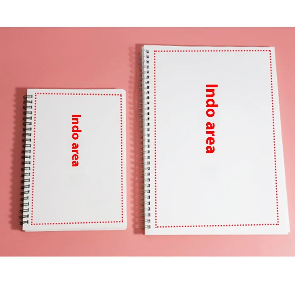 1Pcs A5 A4 Blank DIY Sublimation notebook Notepads Heat Transfer Printing Notebooks