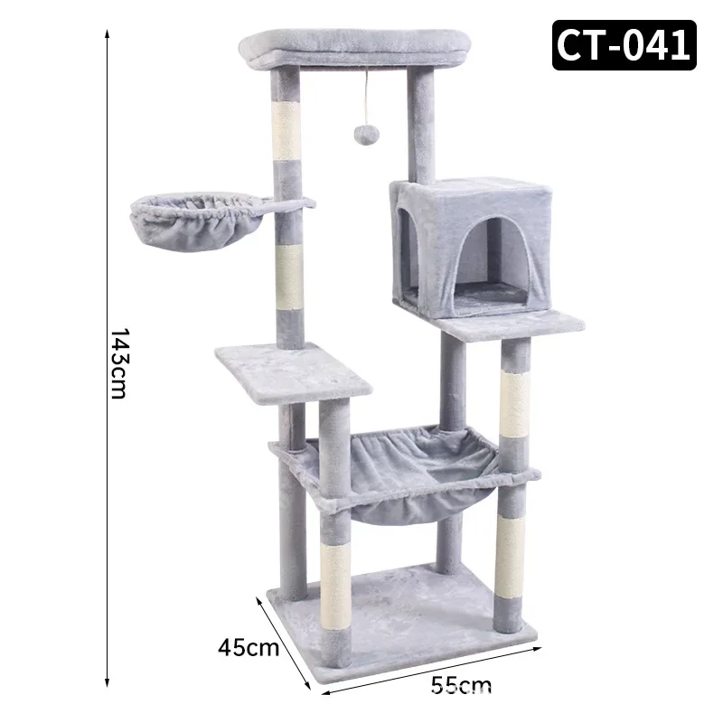 

Cat climbing frame rack Pet supplies furniture Cat climbing frame Big special factory custom CT-041