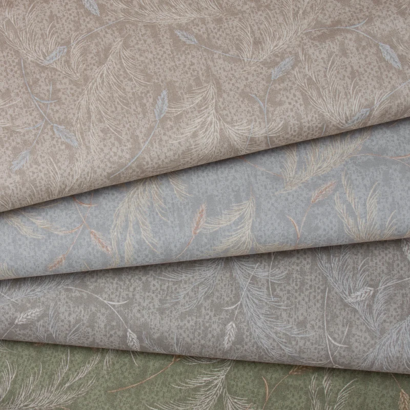 

Centenary Double Day 2025 Rice ain Pattern Cotton 00% Printed Fabric 4 Colors Home Decor Hanrt DIY Single Layer