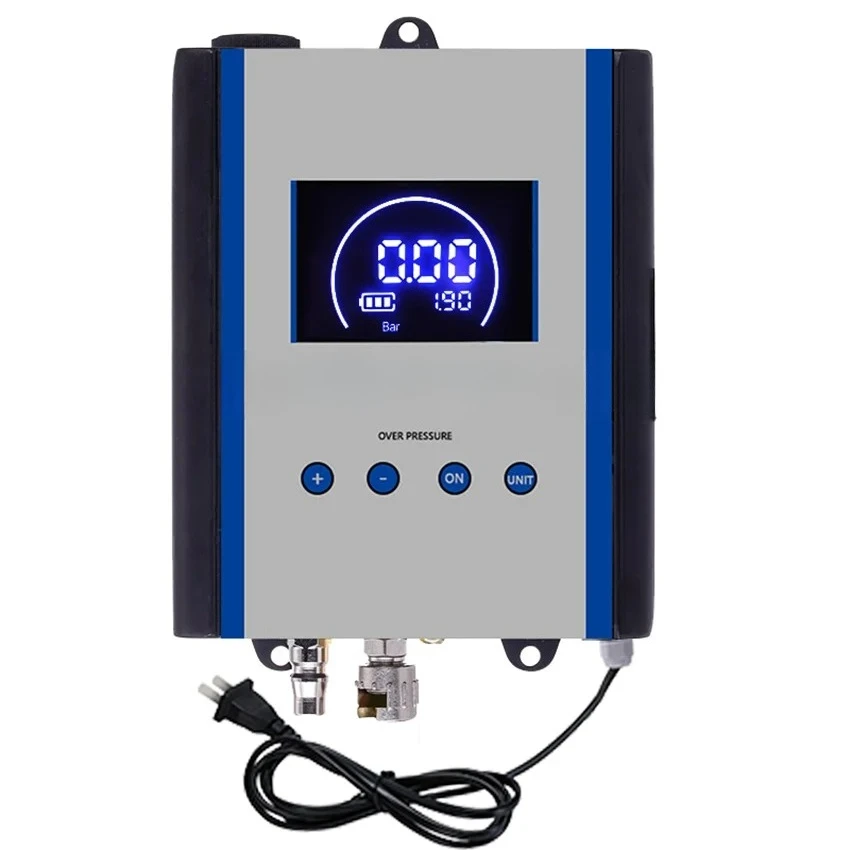 Wall-mounted Digital Tyre Pressure Gauge Automatic Tyre Infaltor Inflation Gun Air Gauge Automatic Tire Shop Inflation Gun