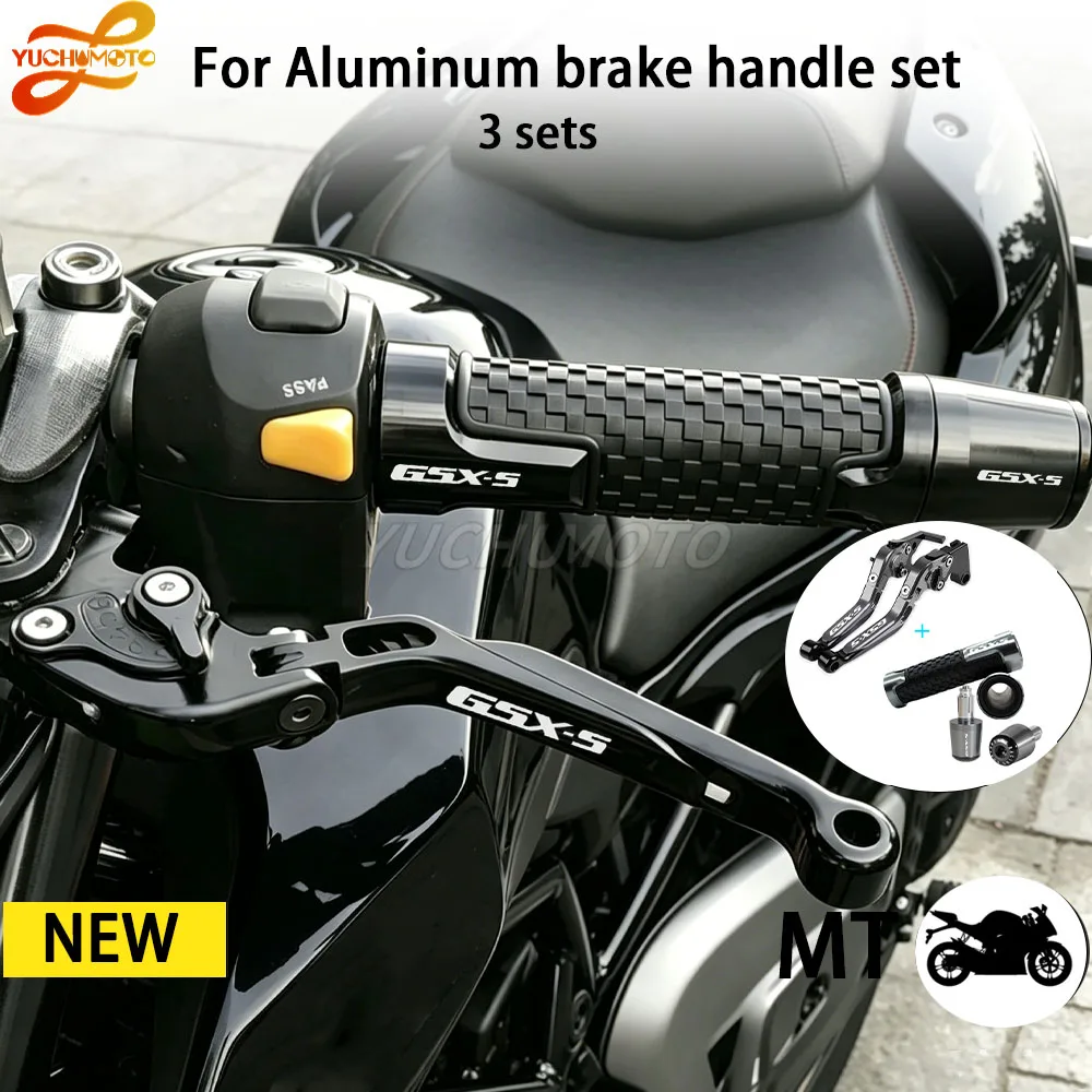 Motorcycle Fit For Suzuki GSX-S 1000 1000F 2015-2021 Motorcycle CNC Adjustable Brake Clutch Levers Handlebar Hand Grip KIT
