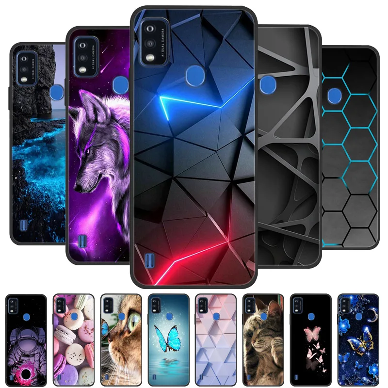 For ZTE Blade A51 Case Soft TPU Phone Cover for ZTE Blade A51 A 51 Case Silicone Bumper BladeA51 Protective Coque Fundas Capas