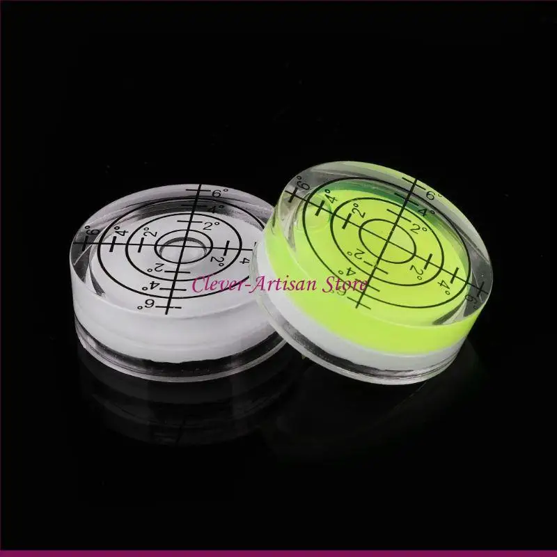 E06B Circular Bubble Level Degree Decrete Marted Surface Round Supress Seamer