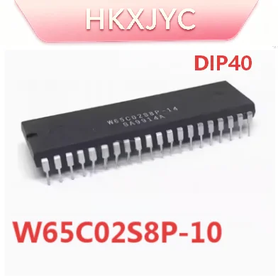 1/PCS New W65C02S8P-10 DIP40 Microcontroller chip In Stock