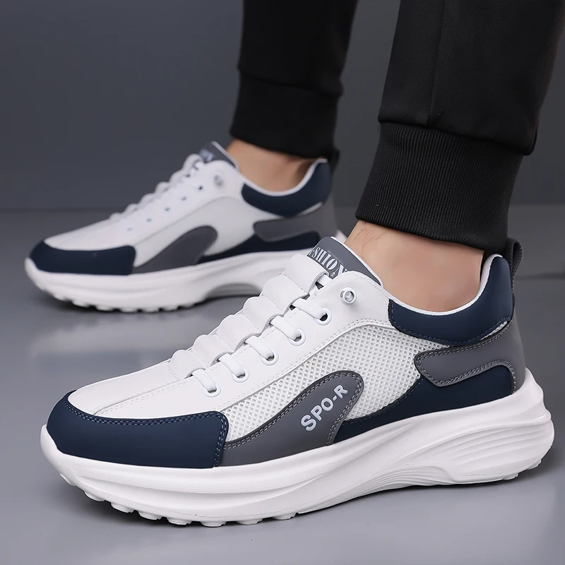 

Unisex Lightweight Running Shoes Shock Absorbing Insole Elastic Soft Sole Breathable Outdoor Sports Casual Shoes
