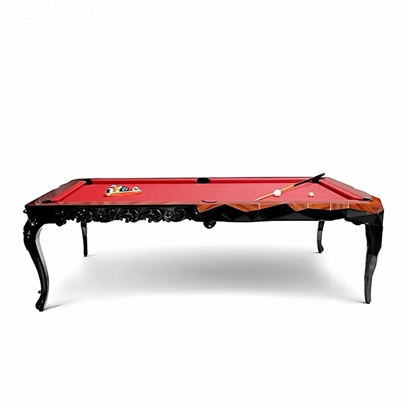 Solid wood pool table Home villa Modern club High-end designer Light luxury Standard entertainment table