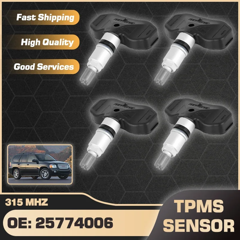 

Car Tire Pressure Sensor TPMS 25774006 315 MHz For GMC Envoy 2001-2010 GMC Envoy XL 2002-2006 GMC Envoy XUV 2003-2005 8257740060