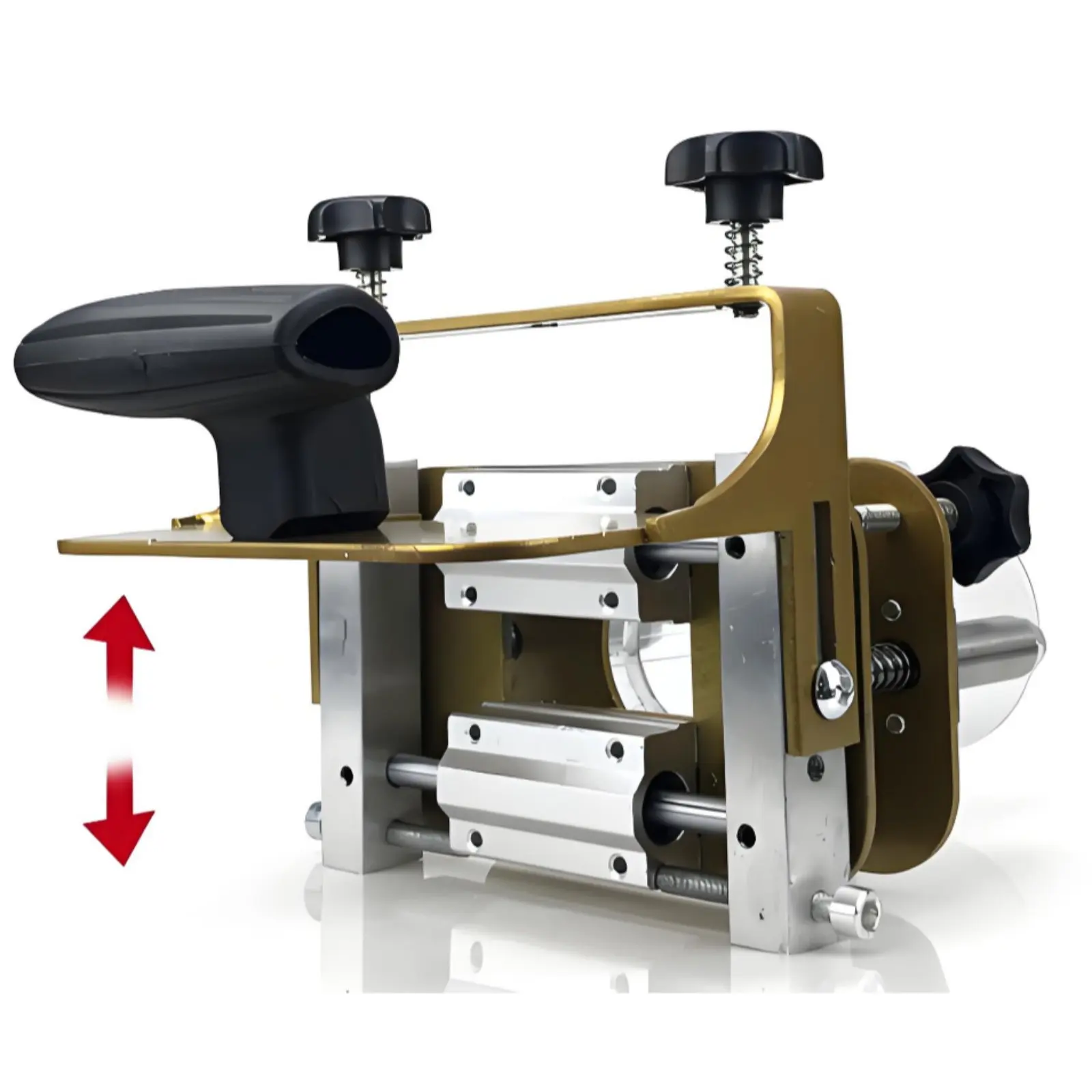 

Invisible Fastener Slotting Bracket 2 in 1 Slotting Bracket Mortise Jig Accurate Positioning Woodworking Tool 65mm Compatible