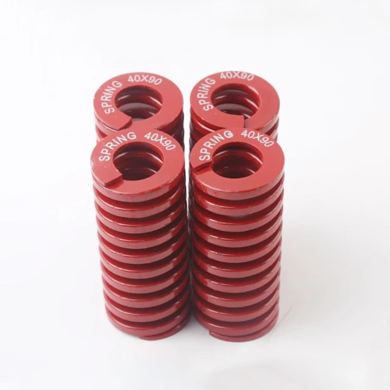 

Creamily 1PCS Red Medium Load Die Mold Spring Press Spiral Stamping Compression Springs Outer Diam30mm Inner Dia15mm L25-50mm