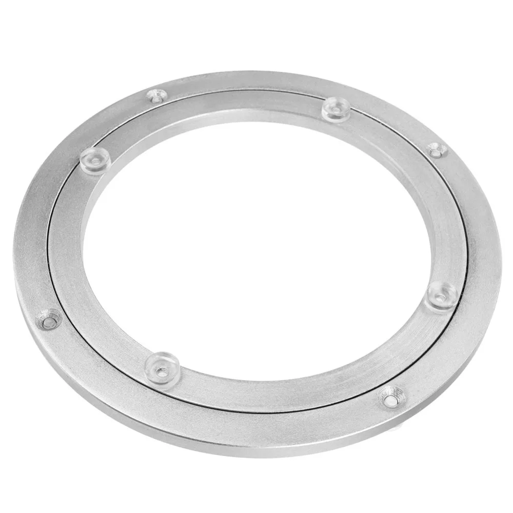 Heavy Duty Turntable Bearing 4.7/5.5/ 8 inch Smooth Swivel Turntable Rotating Bearing Round Lazy Susan