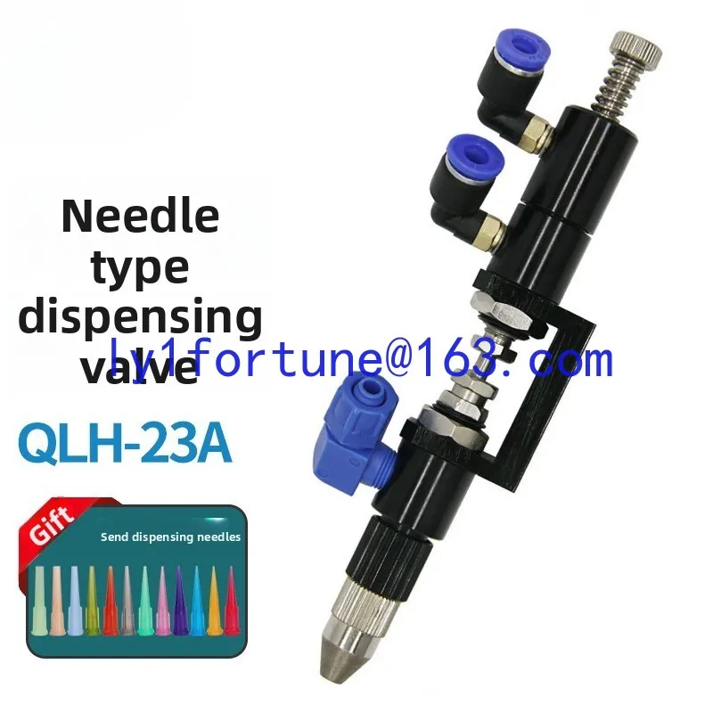 23A double thimble dispensing valve single liquid dispensing suction type fine-tuning precision medium and low viscosity glue