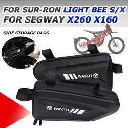 For Sur-Ron Surron Light Bee S X Segway Dirt eBike X260 X160 X 260 160 Motorcycle Accessories Side Bag Repair Tool Storage Bags