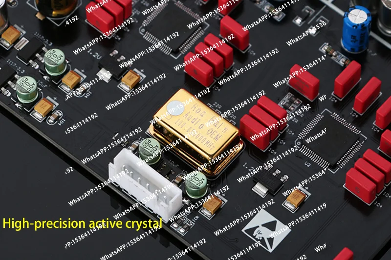 Double ES9038Pro Decoder DAC Lossless Optical Coaxial Decoder 384kHz DSD 512  Support Add Bluetooth 5.0 USB With OLED Display