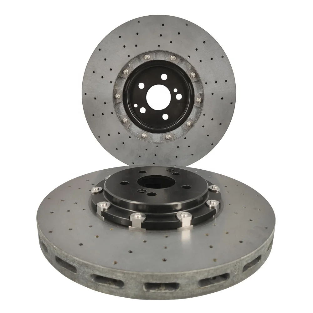 Carbon Fiber Ceramic Brake Discs Rotors for Mercedes Benz W140 W210 W213 E63S E Class Amg
