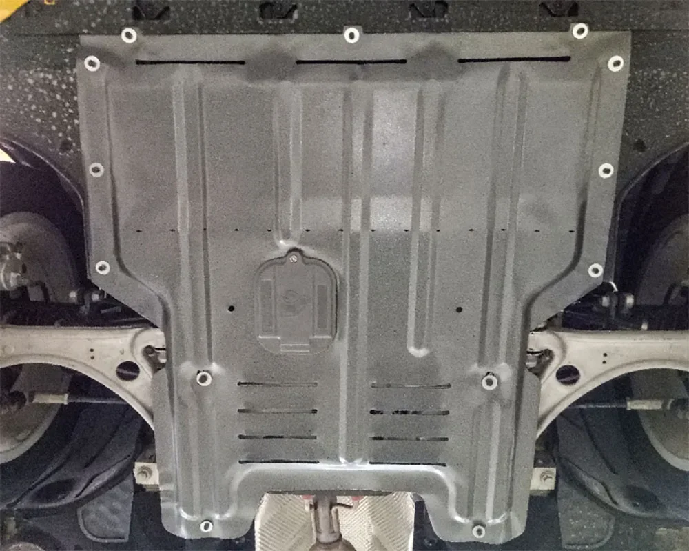 Unter dem Motor Spritzschutz Kotflügelbrett Kotflügel Schwarz Kotflügel Abdeckplatte Schützen für Audi Q3 2013–2018 1,4 T 2,0 T