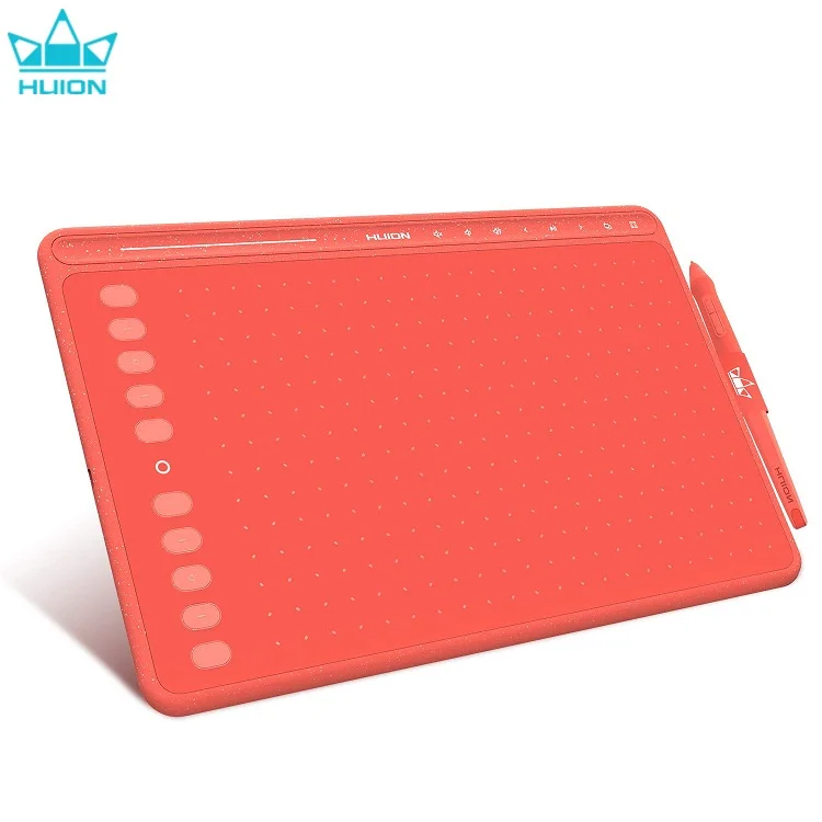 Hs611 5080LPI Battery-free Pen Stylus Digital Graphic Tablet for Drawing Design