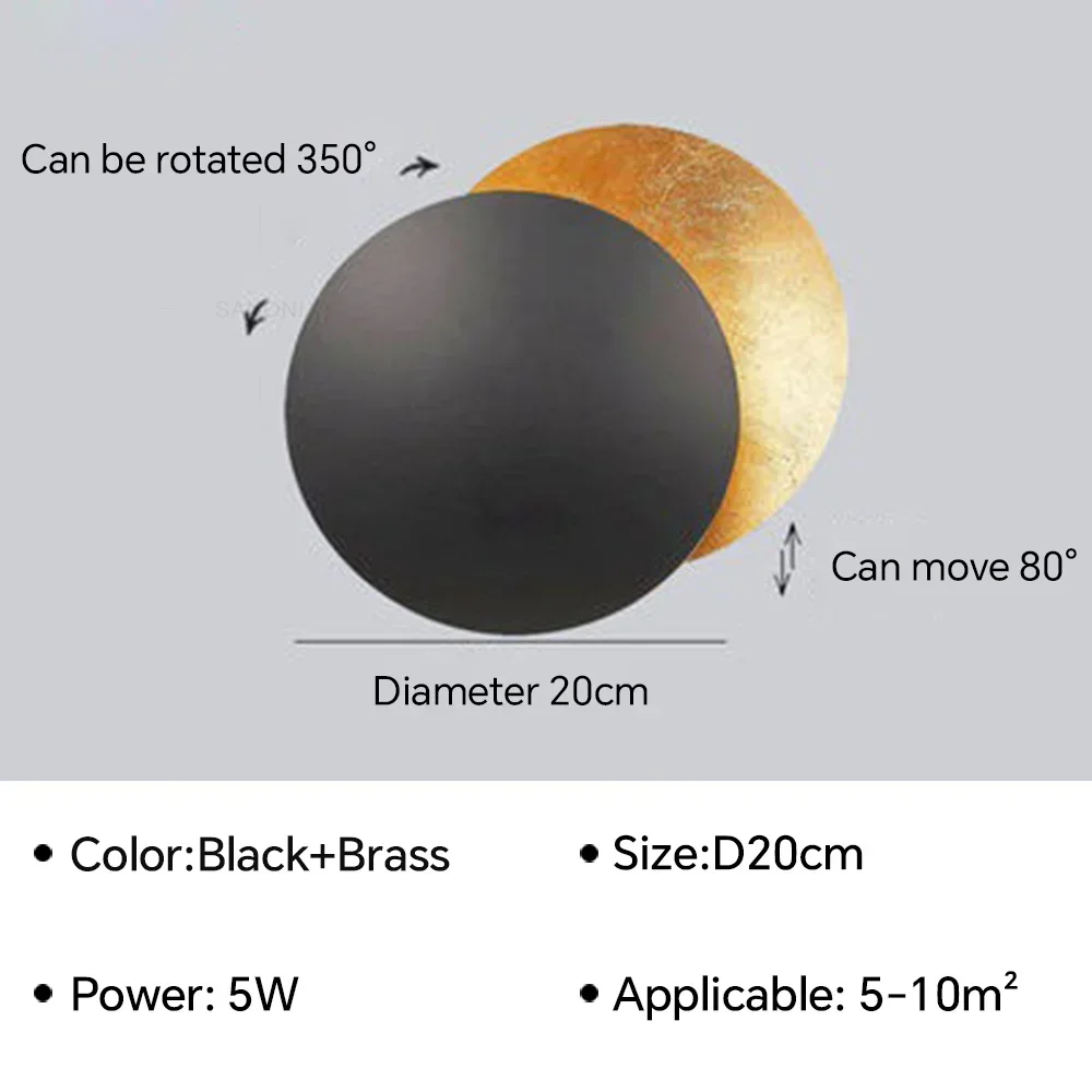 DAMIASMIL Modern LED Hallway Wall Light 7