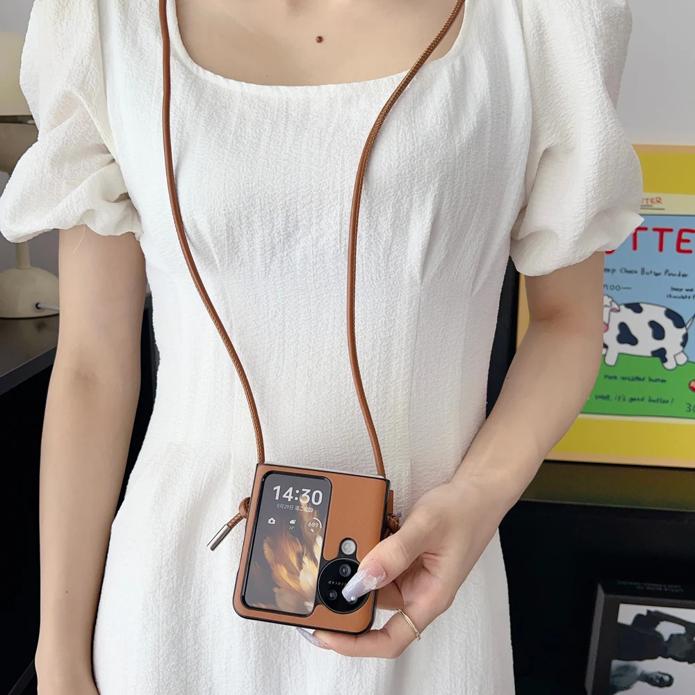 Shoulder Neck Rope Strap Lanyard Crossbody Case For OPPO Find N3