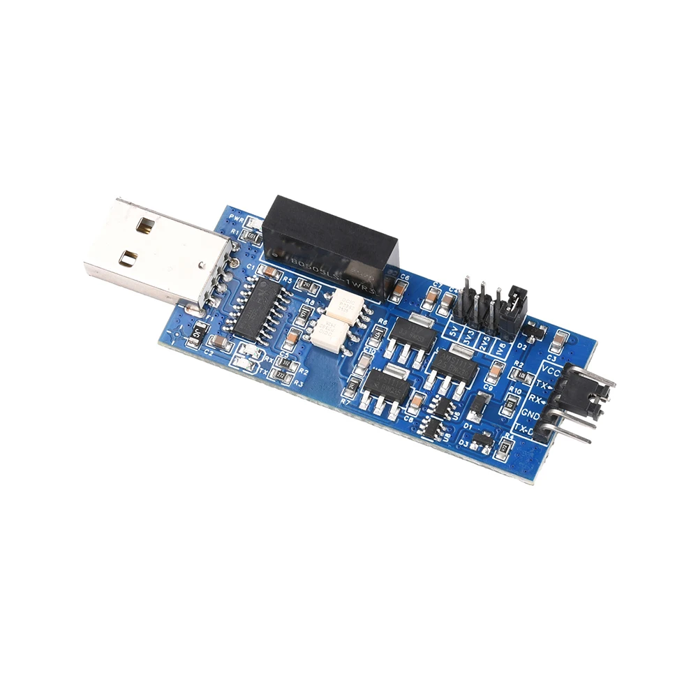 CH340 Photoelektrisches Isolations-Seriellportmodul USB zu TTL Seriellportmodul 5V 3,3V 2,5V 1,8V Vierstufige USB-Schnittstelle – Detail 7