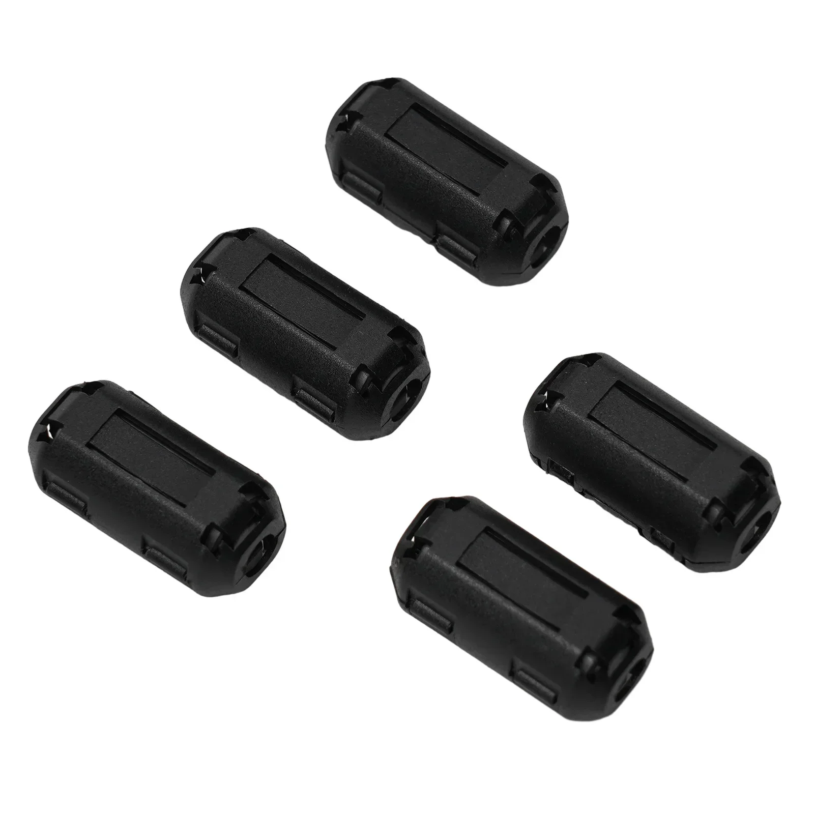 Nickel Zinc Ferrite Noise Filter Black Choke Clip 13mm 5mm 5x 3.5mm 7mm 9mm Anti-jamming Bead Core EMI Ferrite