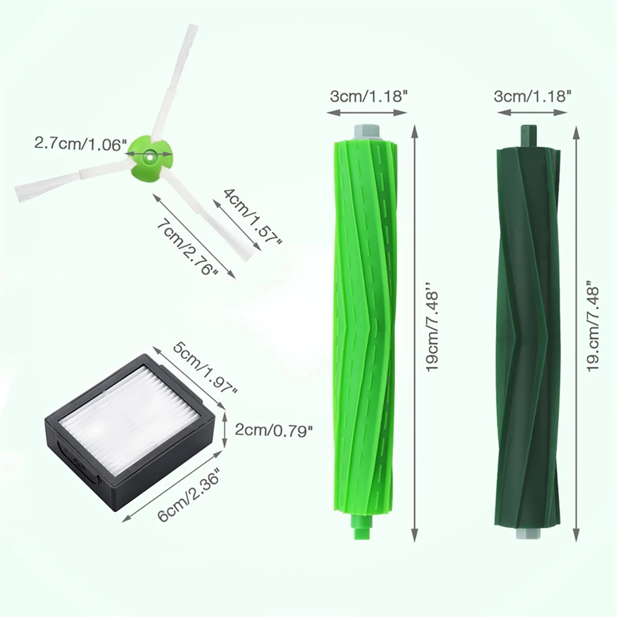 

Vacuum cleaner accessories Replacement Parts for I8 I8+ I7 I7+ I6 I6+ I4