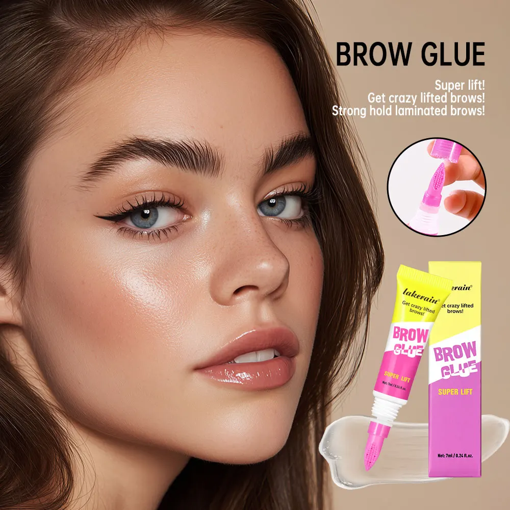 جل الحواجب طويل الأمد من Lakerain - تركيبة قوية طوال اليوم، مقاومة للماء ومقاومة للعرق للحواجب البرية ولكنها المدبوغة