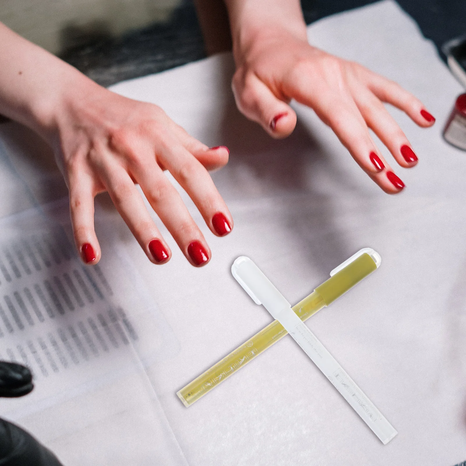 

4Pcs Nail Art Paint Pen Premium Drawing Markers for Nail Design Fabric Art Paper Crafting Multipurpose DIY Tools