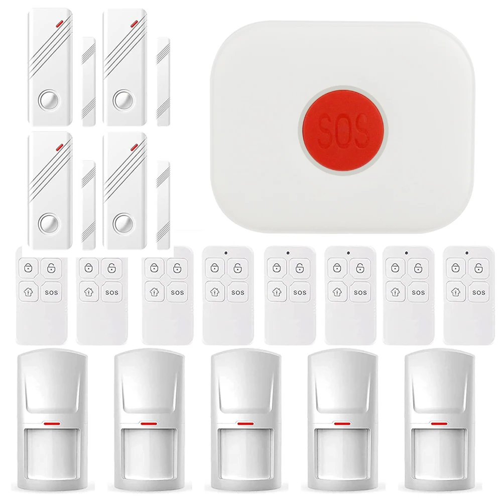 Wolf-Guard 4G GSM SMS SOS Emergency  Alarm  Panic Button