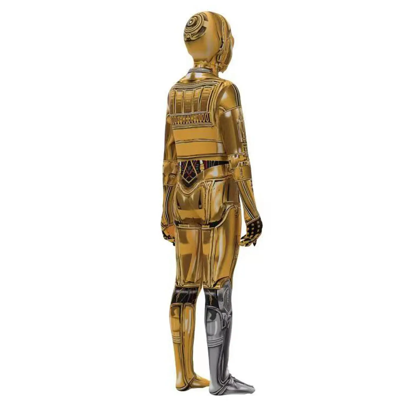 C3po Film Cosplay Jumpsuit Halloween Kostuum Feest Maskerade Kostuum Rekwisieten