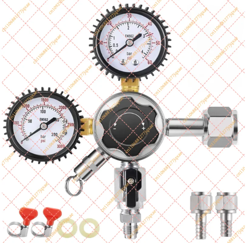 Co2 Regulator Dual Stage - Regulator Kegerator CO2 CGA-320 Dual Stage