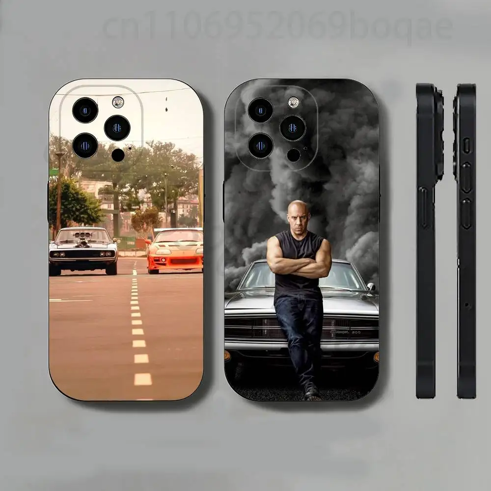 

Fast and F-Furious Moive Slim Back Phone Case for iPhone 17,16,15,14,13,12,11 Pro,Max,Plus,X,XS,XR,SE,Mini Protective Cover