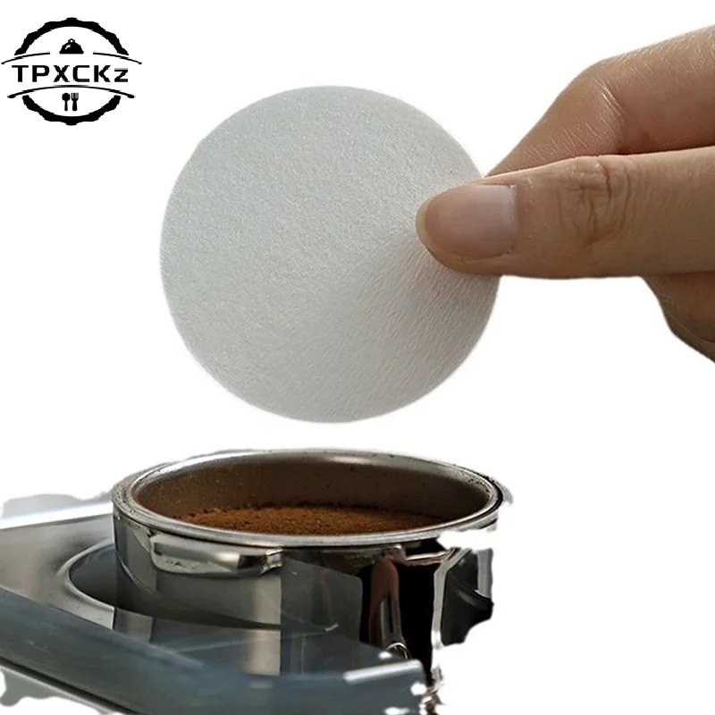 100Pcs Coffee Filter Paper Espresso Paper Filters 54/56/60/62/64/68MM Puck Screen For Portafilter Machine Tools