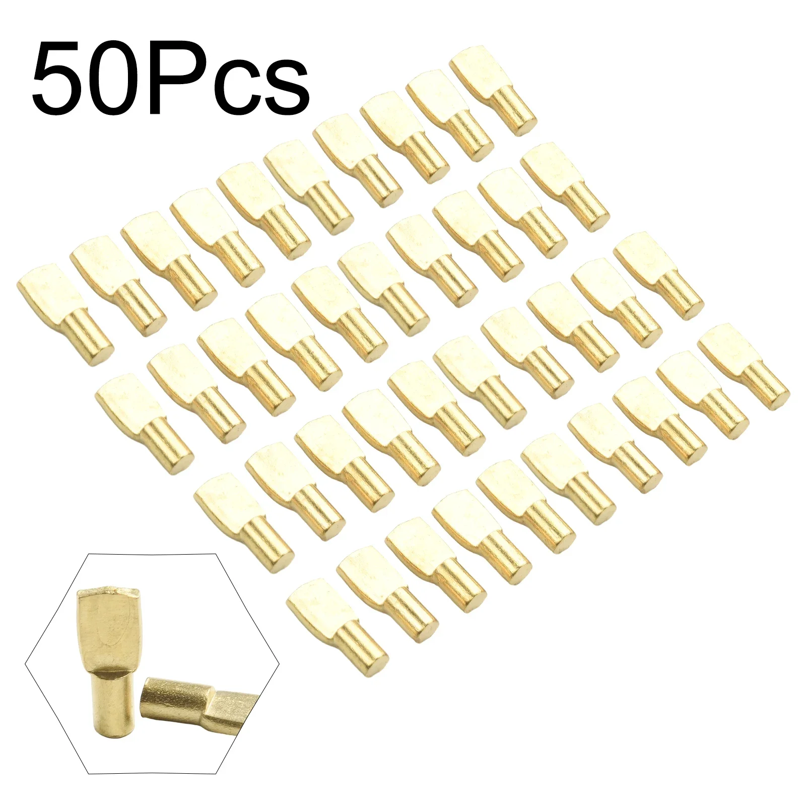 50pcs Laminate Shelf Support Pegs Cabinet Closet Laminate Pins For Shelf Holes On Cabinets Entertainment Centers Bookcases Pin