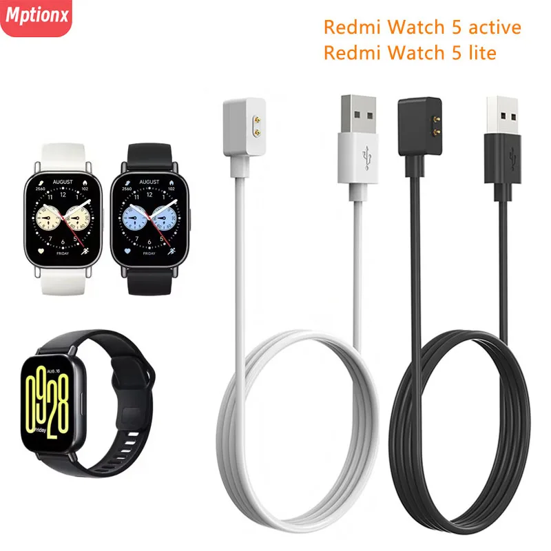 Magnetic Charger for Redmi Watch 5 Active USB Charging Cable Power Charge for Redmi Watch 5 Lite,Redmi Watch 4 Universal Charger