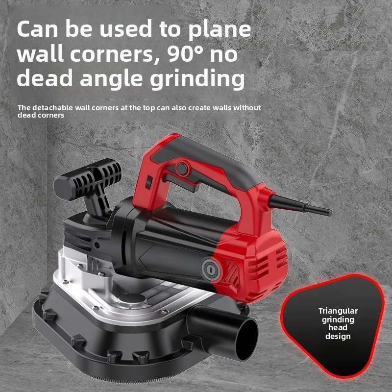 Three Head Grinder Concrete Grinder, Cement Dustless Grinding Light Speed Grinder