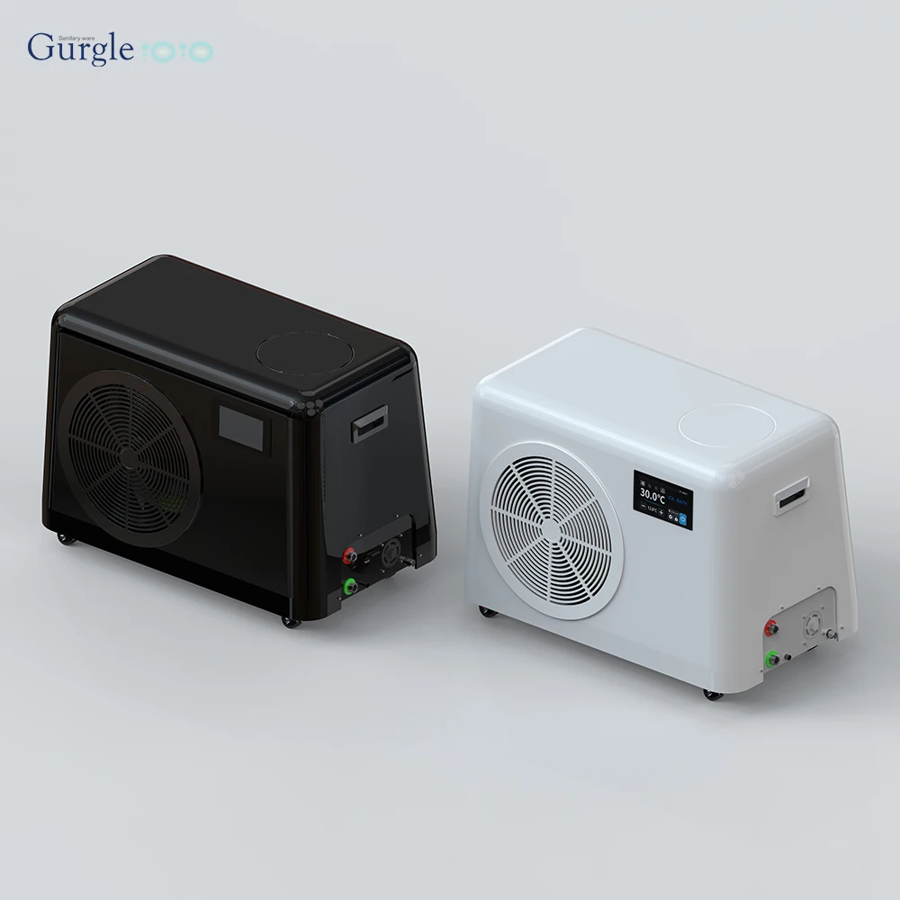 تصميم جديد الاكريليك حمام الجليد الباردة يغرق المبرد APP التحكم آلة مبرد المياه مع مرشح