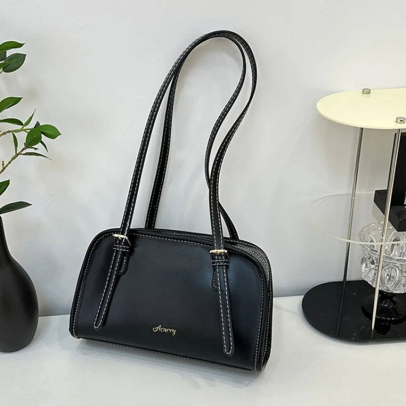 

Chic Designer Leather Tote Bag For Ladies Elegant Shoulder Handbag Crossbody Casual Work Purse